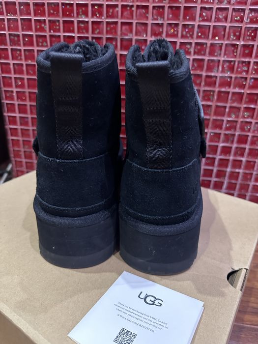 Жіночі зимові ботинки UGG 40 р. Майже нові/Black PREMIUM