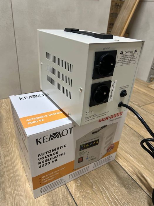 Стабілізатор напруги KEMOT SER-2000 /1000VA Польша