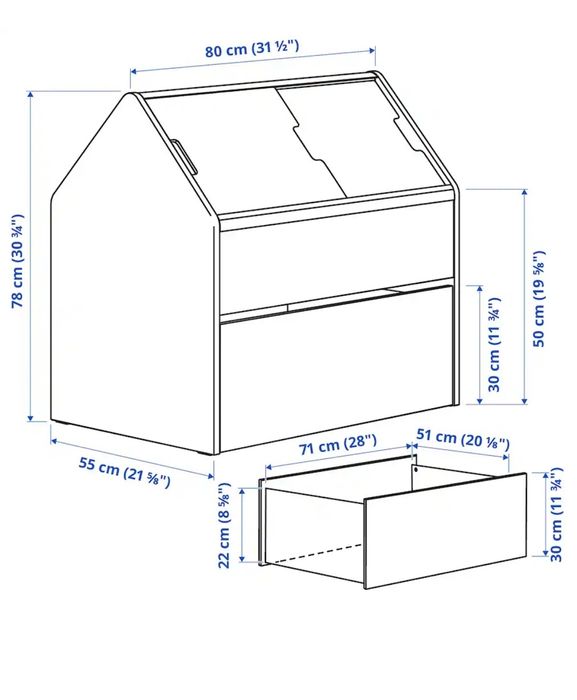 Módulo de arrumação c/gaveta