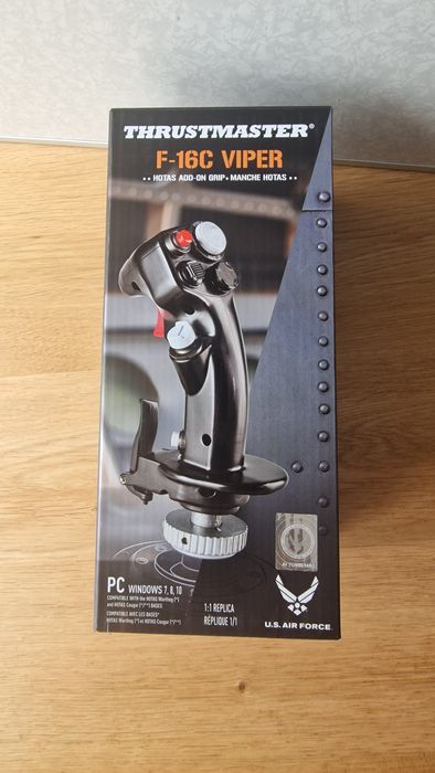 Nowy Joystick THRUSTMASTER F16-C Viper hoats ADD-ON GRIP F16