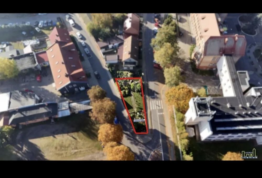 Działka 253 m² w centrum Wolsztyna - zabudowa mieszkaniowo- usługowa