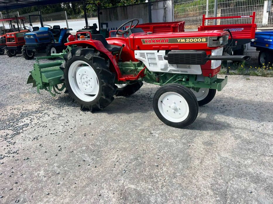 Yanmar YM2000B trator c/fresa
