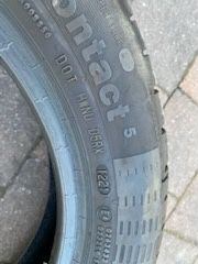 Opony letnie continental 165/60/R15 jak nowe