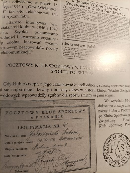 Pocztowiec Poznań ksiazka