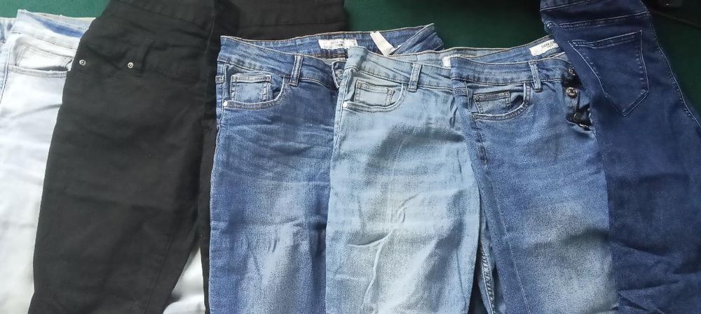 11szt spodni jeans