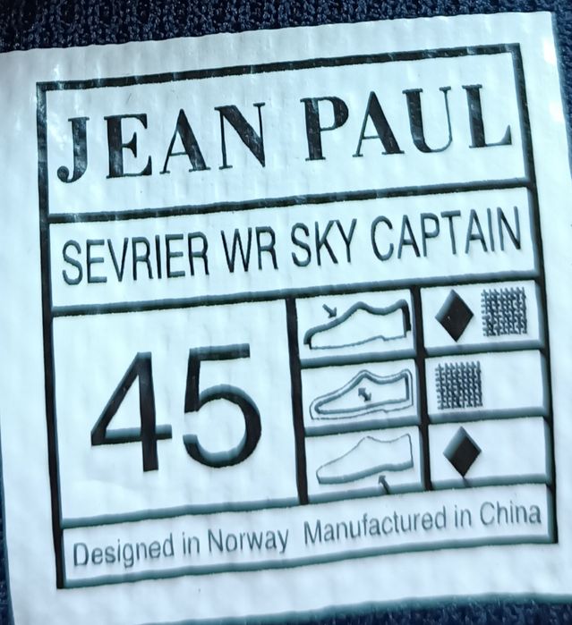 Nowe Buty Jean Paul Waterproof Sevrier Wr Trekking Wodoodporne r. 45