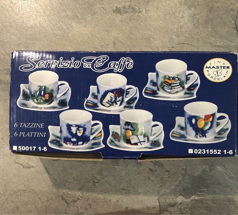 Порцеляна кофейний набір