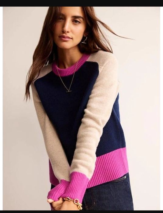 Джемпер вовна Boden S, XS синій