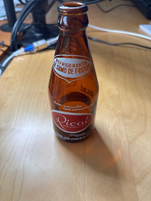 Garrafas pirogravadas antigas/vintage - Rical