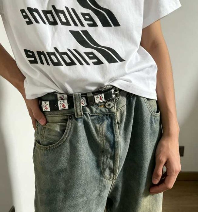 Ремінь Enfants Riches Déprimés (ERD) Checkerboard Face Belt opium skate drip drill archive y2k
