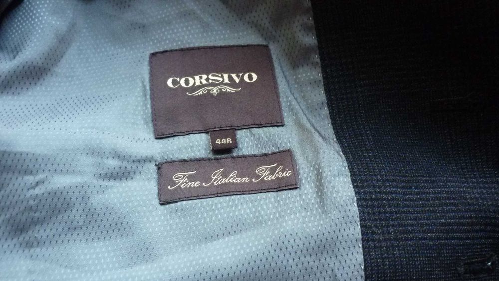 Corsivo- męska wełniana elegancka kamizelka  r; 44