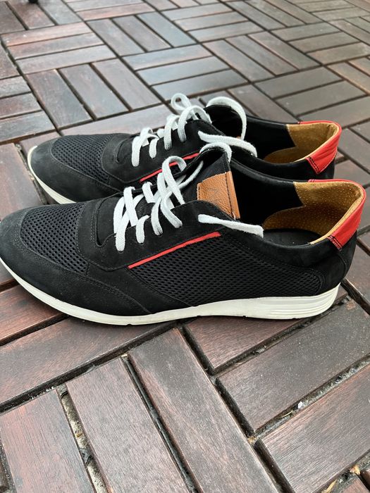 Buty męskie czarne rozm.wkładki 27cm