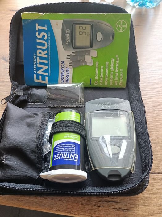 Aparat do mierzenia cukru. Dla seniorow.a.