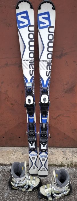 Zestaw damski narty Salomon 140 cm Buty 37