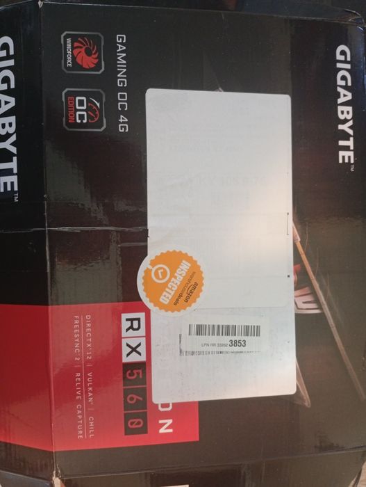 Gigabyte RX 560 dual 4GB