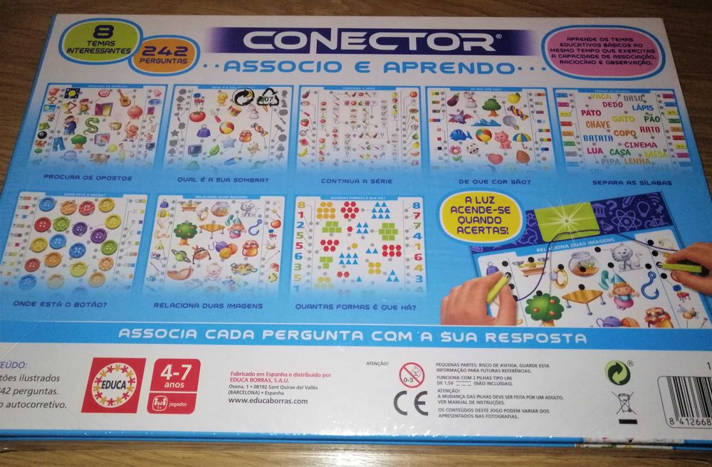 Jogo Conector Associo e Aprendo (Novo)