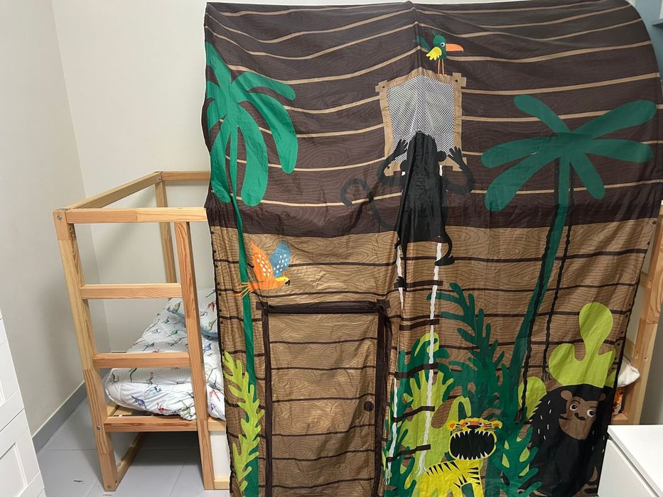 Vendo cama Kura Ikea 90x200cm