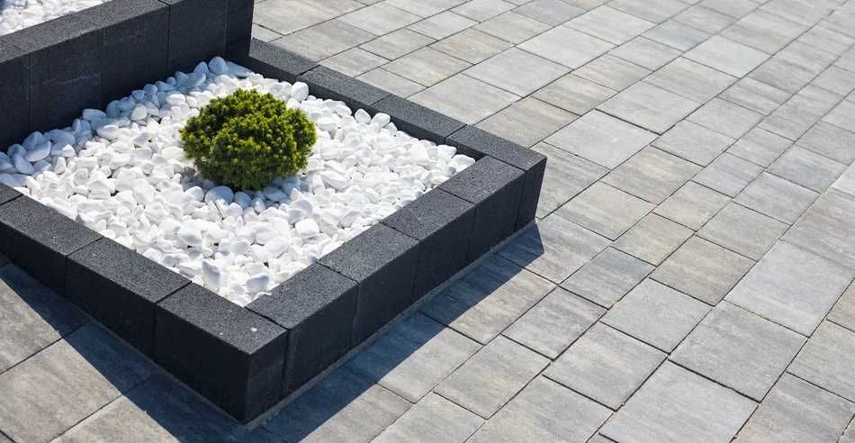 Palisada HESTRA 10x20 cm, wysokość 40 cm, obrzeże, mur oporowy POLBRUK