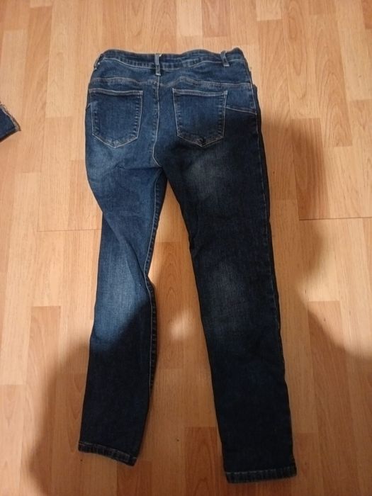 calças de ganga femininas da marca Zac & Zoe, tamanho L