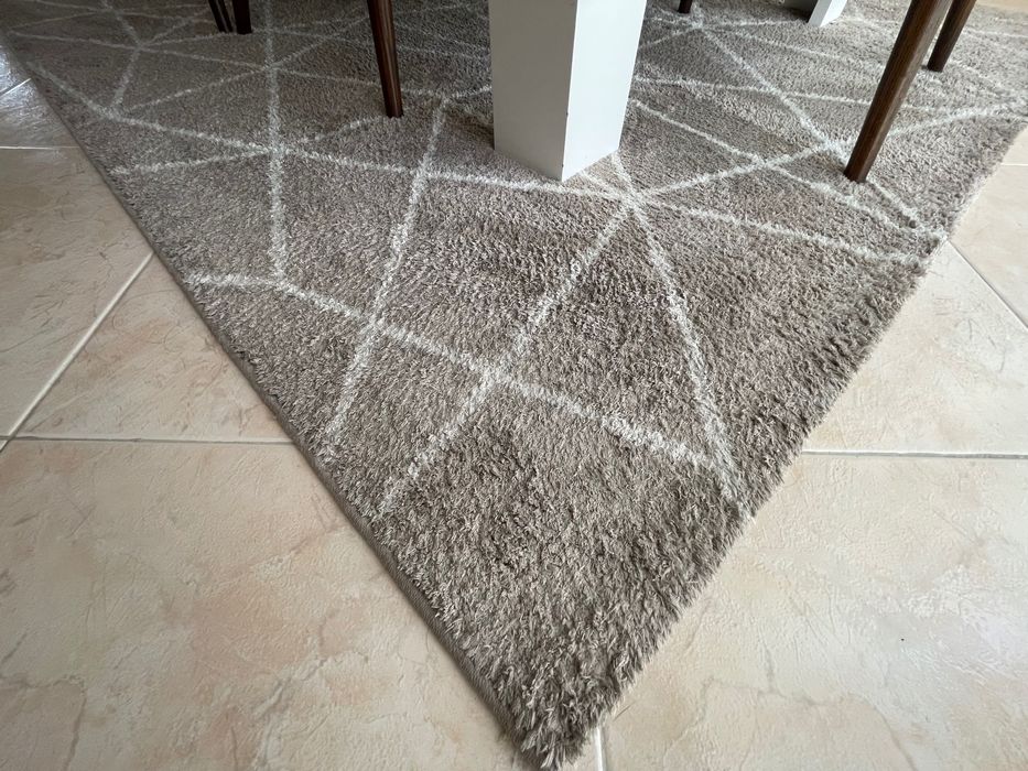 Tapete de sala Design Moderno (bege) 160x230