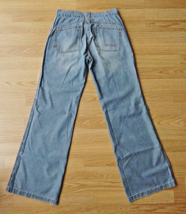 Spodnie jeansowe Vertus W: 26 XS szerokie proste