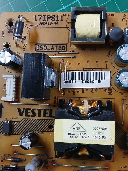 Fonte Alimentação VESTEL, Kunft, Mitsai, etc, etc - 17IPS11