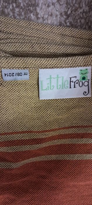 Chusta do noszenia dziecka little frog L
