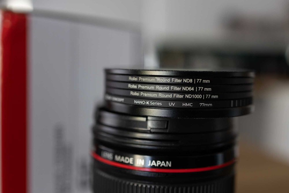 Canon 24-105mm F4 IS + Filtros Rollei