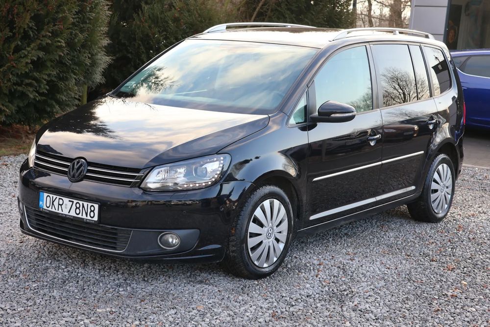 Volkswagen Touran XENON, LED, Czujniki, Tempomat, NAVI, Alcantara, Climatronic, 7 Osób