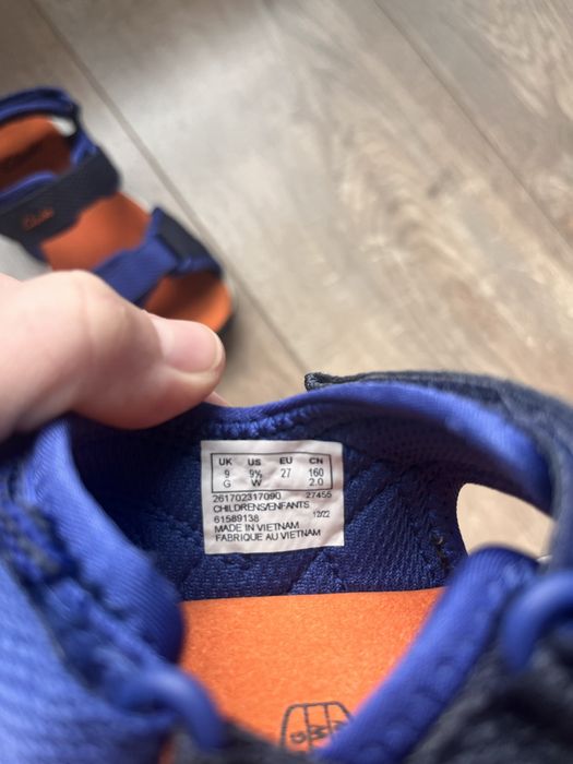 Clarks сандалі босоніжки дитячі хлопчик