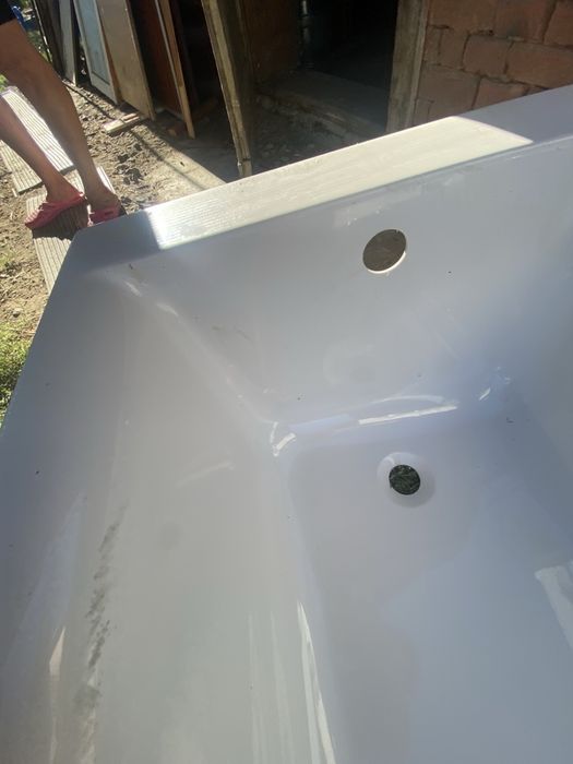 Ванна акрилова Kolo Rekord 170x75 см, біла, без ніжок