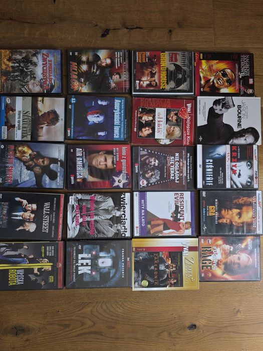 Zestaw 20 plyt dvd
