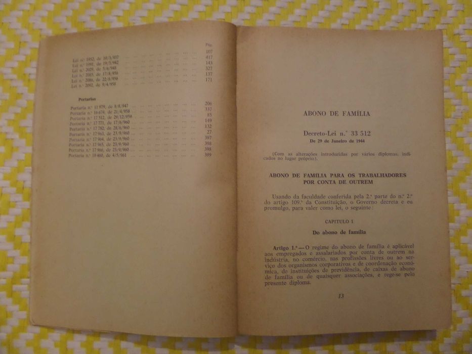 Legislação do Trabalho 
José Gabriel de Mariz Graça