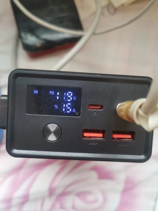 Корпус Повербанка DIY 100W (чи 65W+65W) до 60000mAh (БЕЗ БАТАРЕЙ)