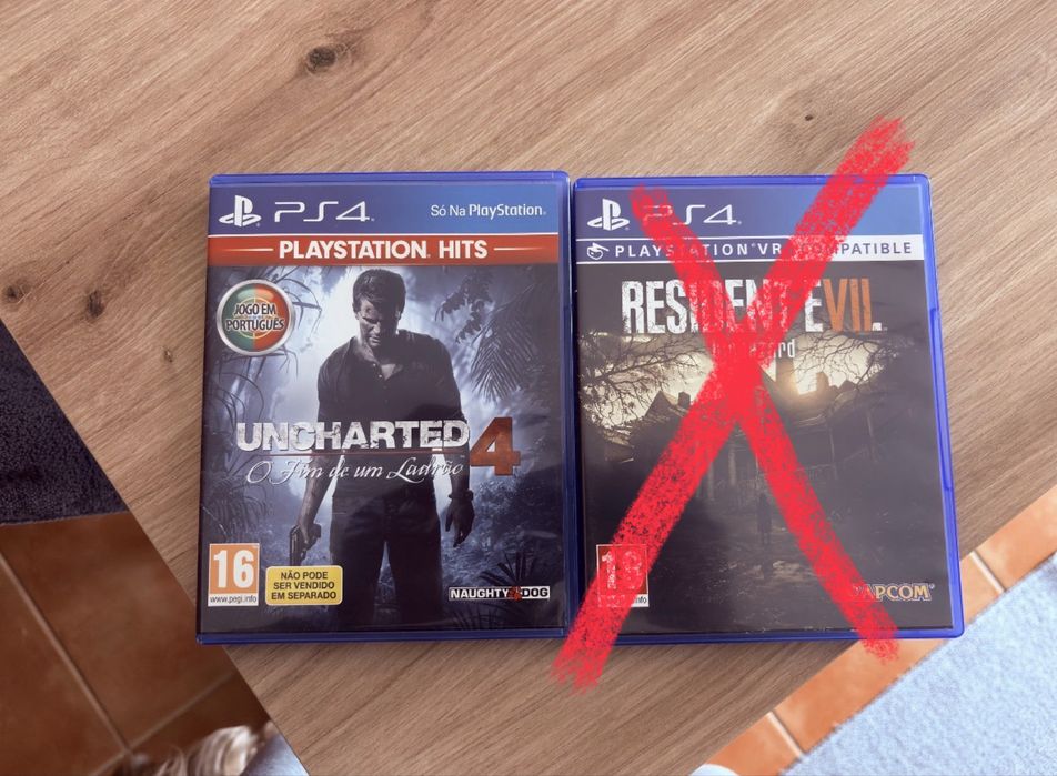 Uncharted 4 / Resident Evil 7
