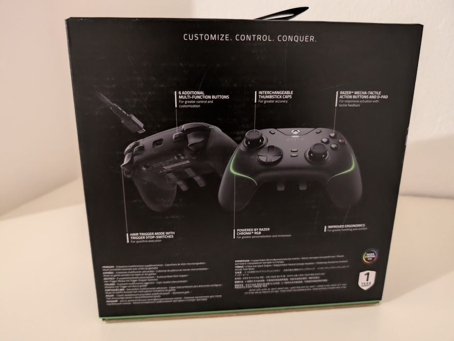 Comando Razer Wolverine V2 Chroma (Xbox / PC)