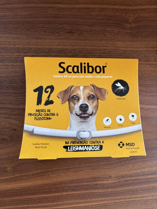 Novo Scalibor coleiro para cachorro