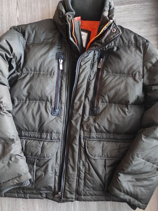 Мужской пуховик люкс бренд Milestone