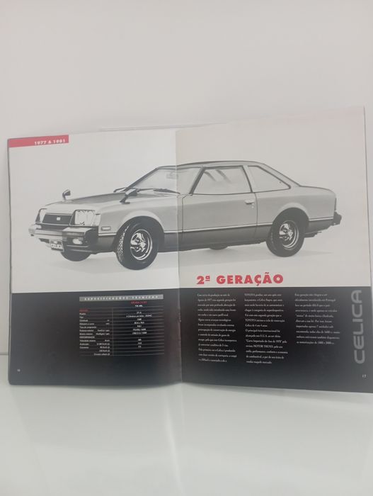 Catálogo 6 gerações Toyota Celica