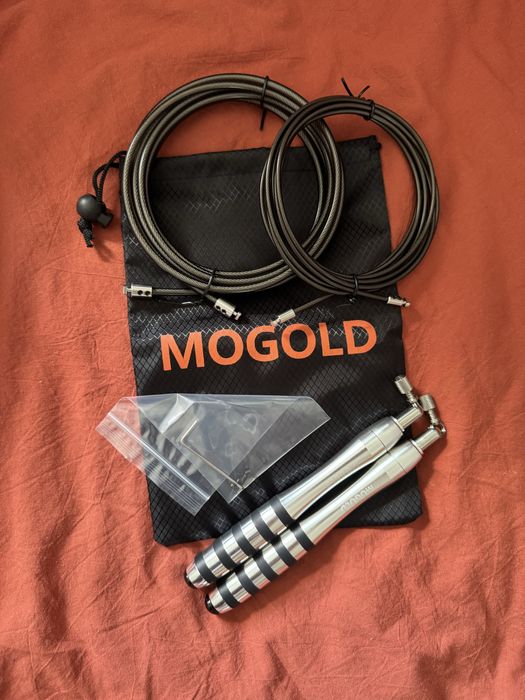 Crossfit Швидкісна професійна скакалка 3м зі змінними двома тросами