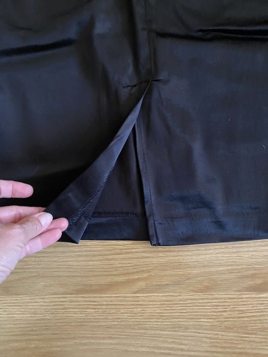 Vestido preto cai-cai