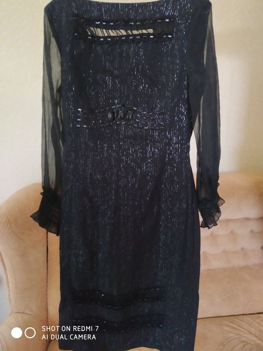 Платье черное, Размер 40