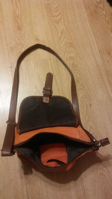 Torebka włoska ze skóry fajna