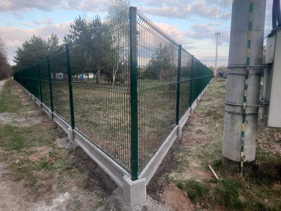 Ogrodzenia ogrodzenie panelowe panel, bramy, furtki słupki płot palety