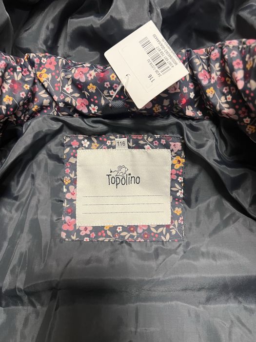 Куртка зимова для дівчинки розмір 116