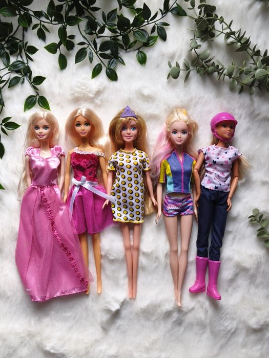 Zestaw Barbie 5 sztuk