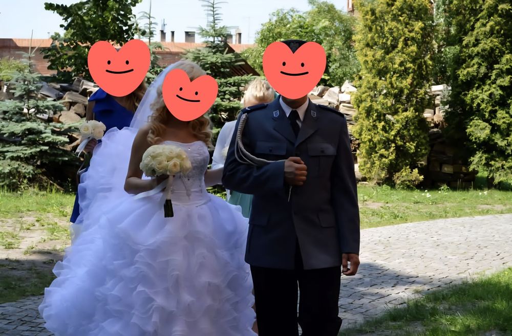 Piękna suknia ślubna