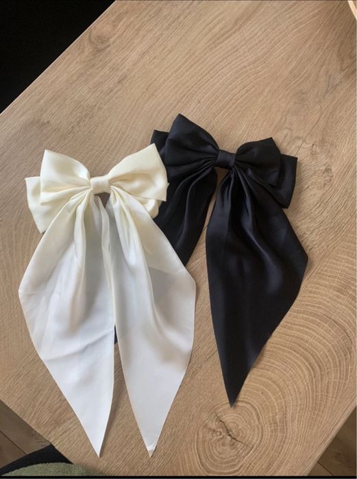Dwie duze kokardy do wlosow