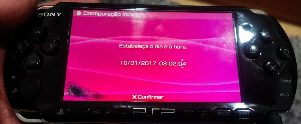 Psp 3000 para peças ou arranjo