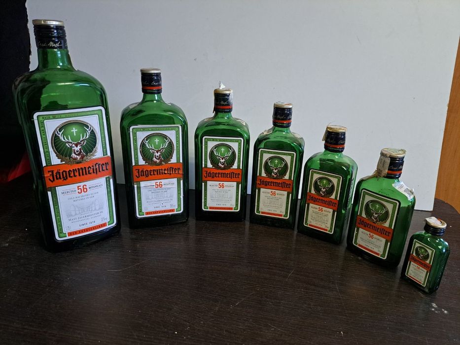 Бутылки Егермайстер. Цена за набор
